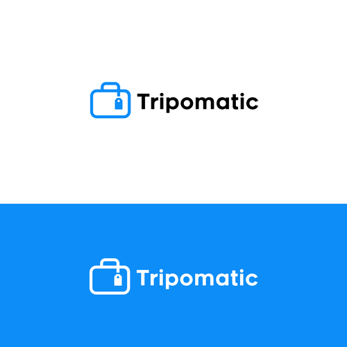 New logo for rebranding a trip planning app Design by #RDWN