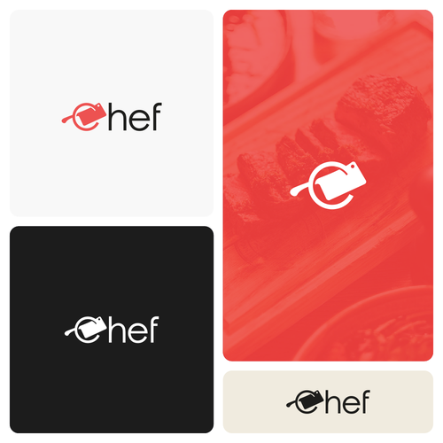 "CHEF": Food & Cooking Social Media Logo Design by artnazu