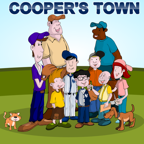 illustration for COOPER'S TOWN Ontwerp door R Julian