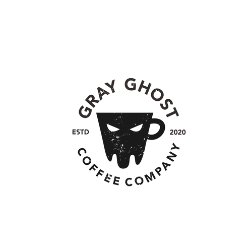 Spooky logo to appeal to premium coffee drinkers Design by samsoel