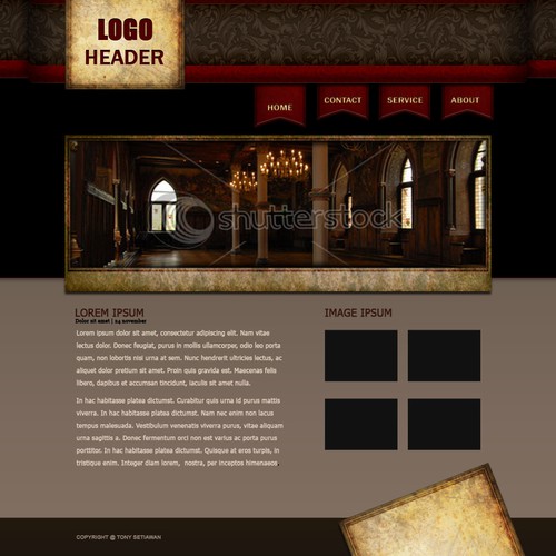 One page Website Templates Design by Mylloc