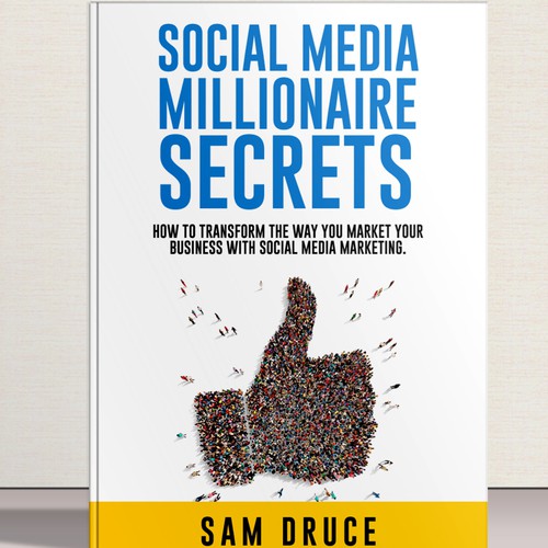 Design A Social Media Marketing Book Cover Being Sent to 500,000 in 10 days! Design by Advento