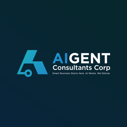 AI Agent Company: Appealing to small to medium sized businesses. Design by Saber Design