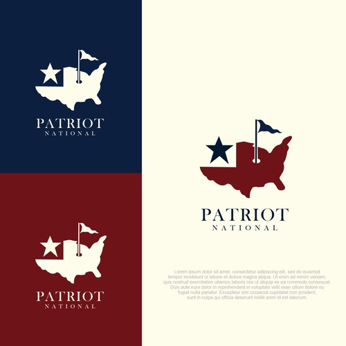 コンペ「Patriots National Golf Club」のデザイン by Yatama.kunさん 