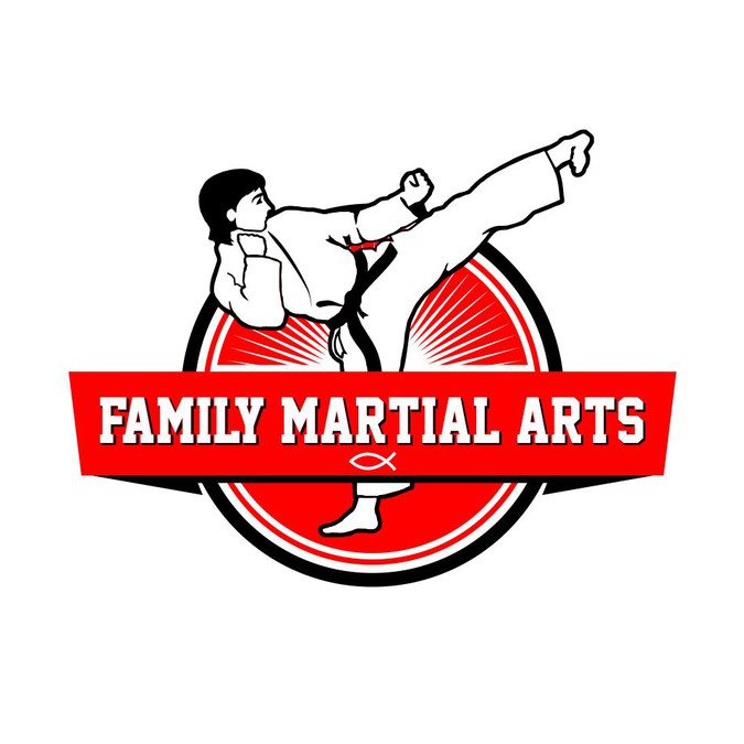 Not an Ordinary Christian Martial Arts Logo Logo design