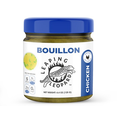 Launch Leaping Leopard Bouillon - An Additional Item to Leaping Leopard Food Enhancers!! Design by TUNSAY