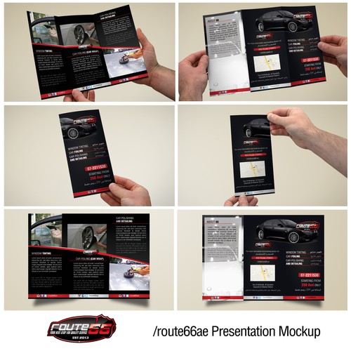 Brochure for Auto business Design by Nandita Pal