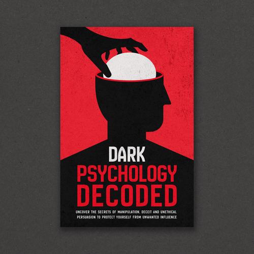 Intriguing Cover for Book on the "Mysteries of Dark Psychology" Design by kustasbudrikas
