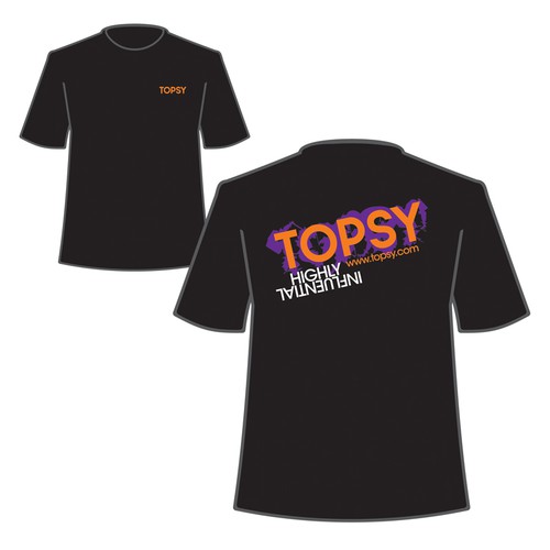 T-shirt for Topsy Diseño de smallprints