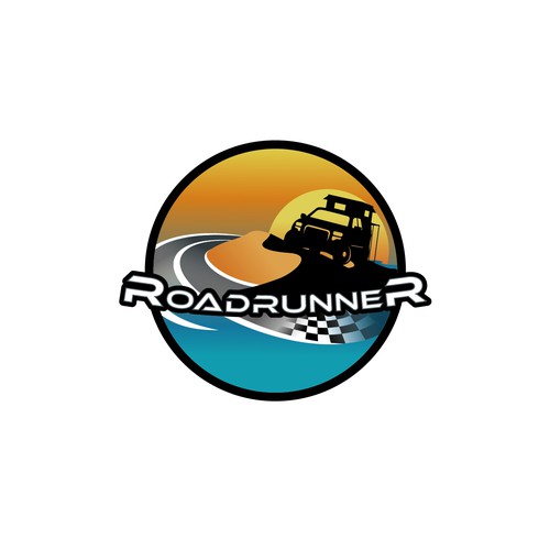 Boat, Desert, Bike , Drag Races... RoadRunnerkwt Logo Design by dat0lya_n