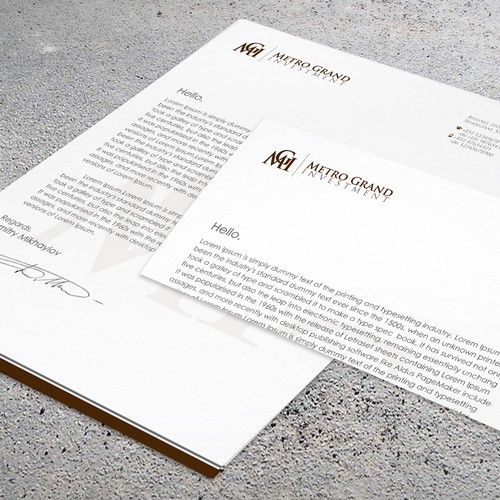 Stationery contest entry by cArnn