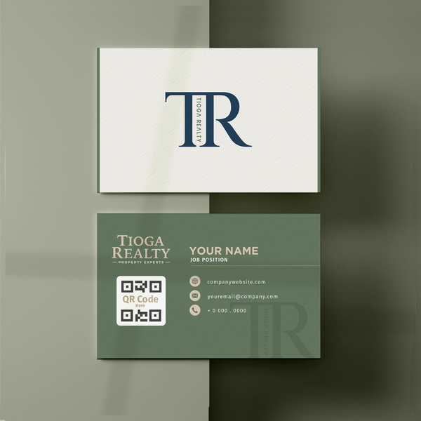 Tioga Realty Logo Design and Brand Identity