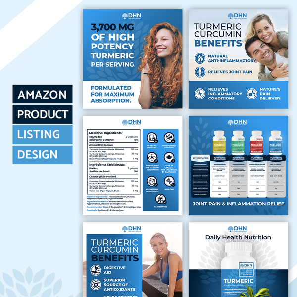 Amazon product listing design