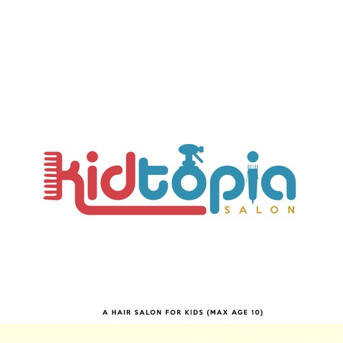 Not Tacky Logo Needed For Kid S Salon To Appeal To Kids Parents