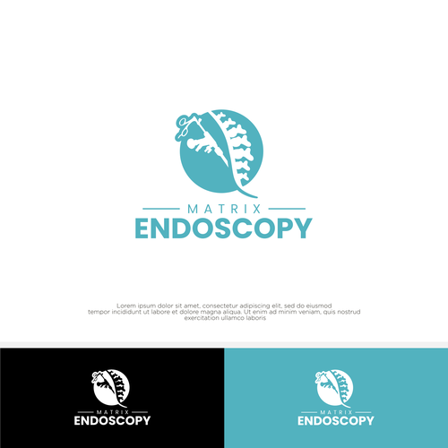 Impactful logo for a medical company that does spine endoscopy Design by rzaltf