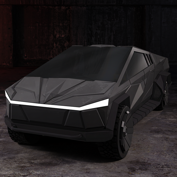 Design by Dlanid titled "Stealth CyberTruck"