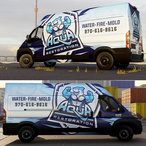 Sharp van wraps Design by J.Chaushev