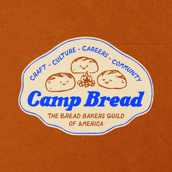 Design by EWMDesigns titled "Logo Concept for Camp Bread"