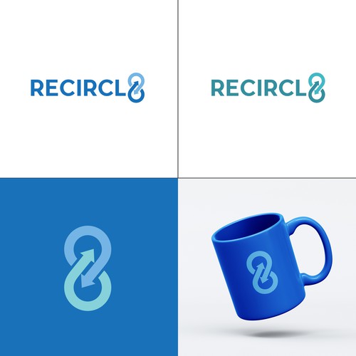 Recycling Company Logo Design Design by Floretnet