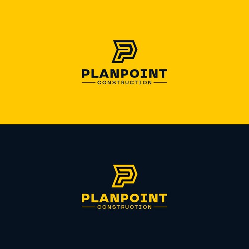 PlanPoint Construction Logo Needs A Remodel Design by terra_incognita