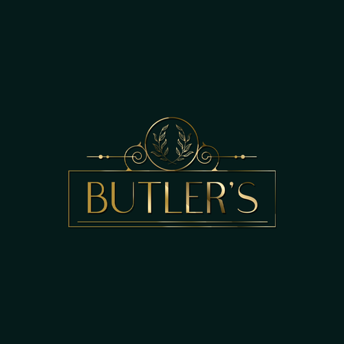 Butler's Restaurant Logo Design réalisé par Butryk