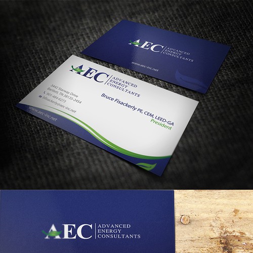 AEC Business Card Design by conceptu