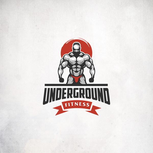 Design by albert_kalingga titled "underground fitness"