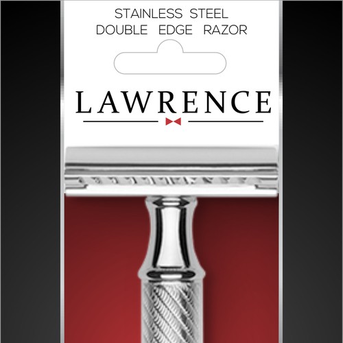 Create a Blister Card Design for Lawrence 27C Razor | Product packaging ...