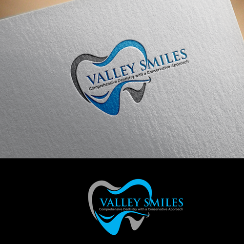Valley Smiles dental office logo Design by Guritta