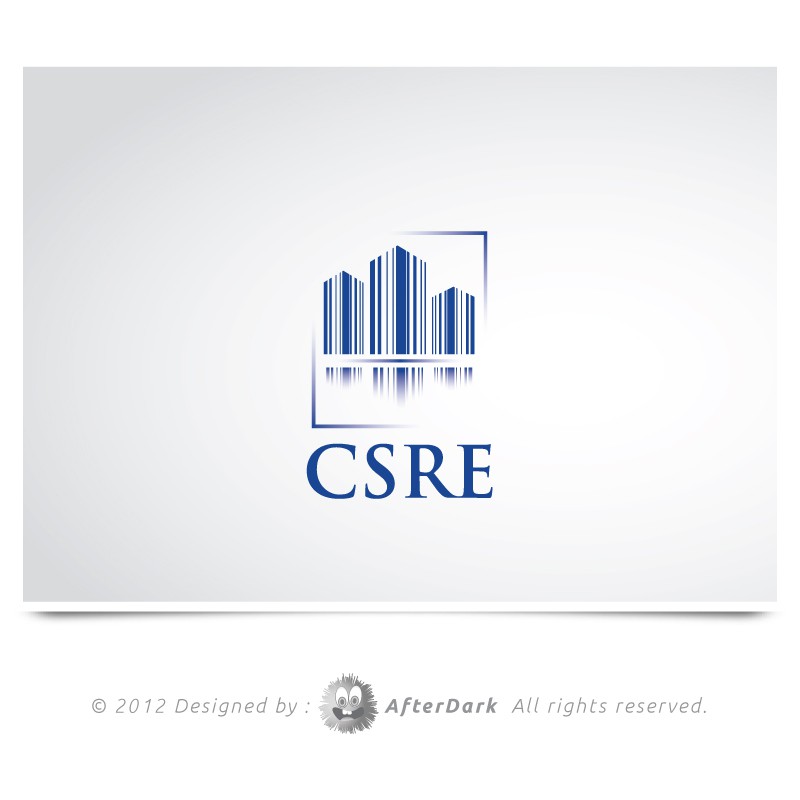 Stock market logo with the title 'New York Real Estate company logo'