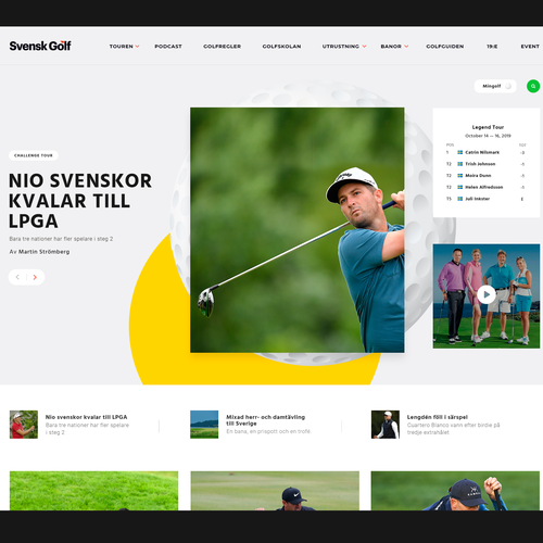Web page design contest entry by Pavellev