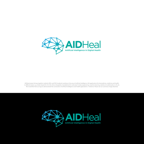 Design a logo for a research network on Artificial Intelligence in Digital Health in Berlin/Potsdam Design by taawon™ Co.