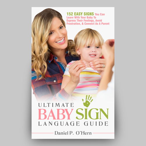 Baby Sign Language for Parents ebook cover Design by Hisna