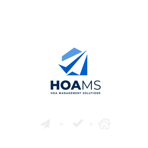 HOA Management Services Logo Design by Izrin A.