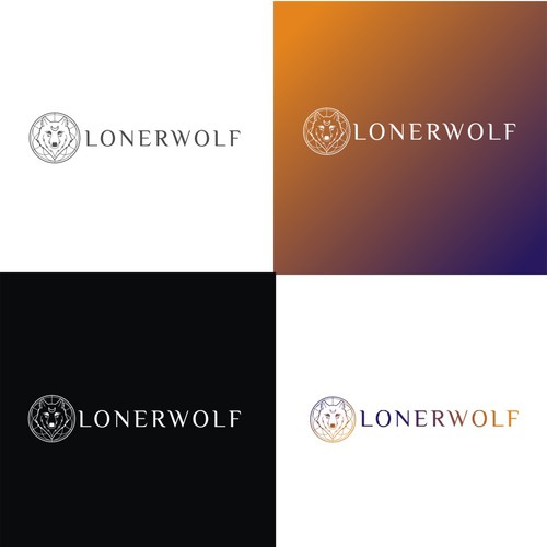 Wolf Sun/Moon Logo For Spiritual Website Design by MagesticD