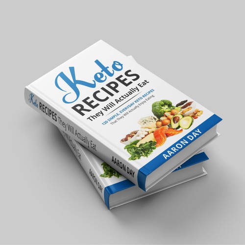 Diseño de Design Healthy Ketogenic Recipe Book Cover de crowzart designs