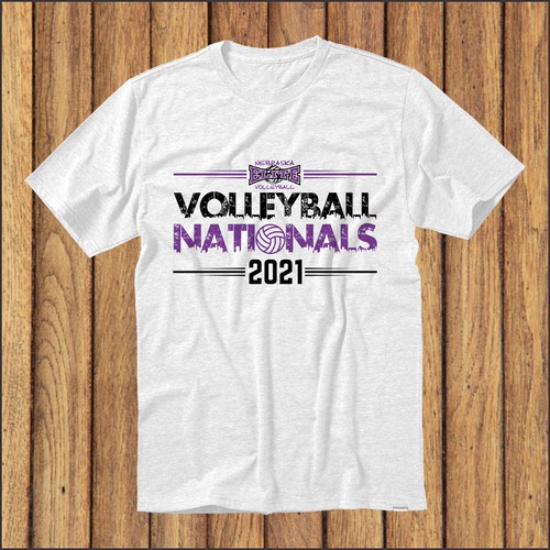 2021 Volleyball Nationals Shirt Design von kenzi'22