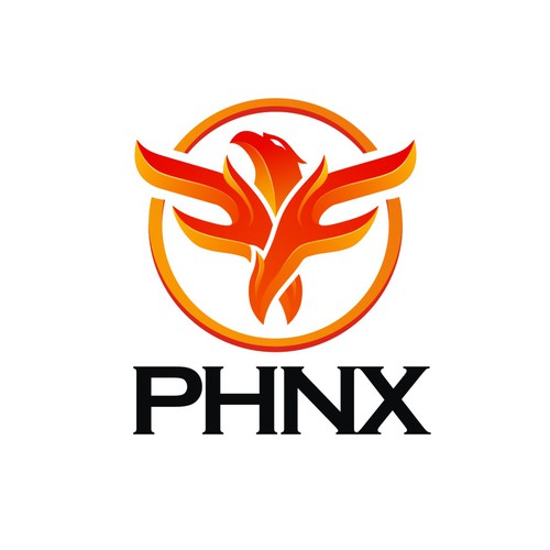 Design a geometric logo of a phoenix for a tech accessories retailer Design by Yulianto.dedy