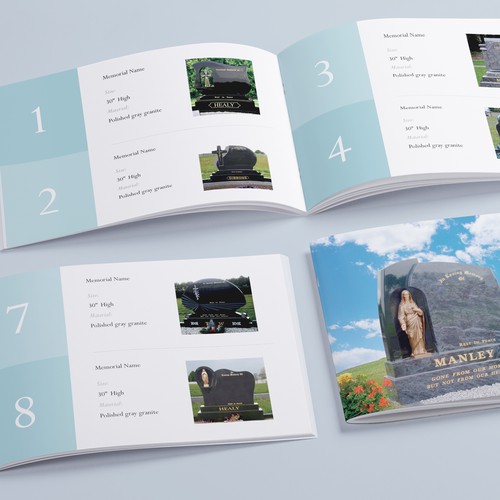 Create a memorial brochure Design by Shwin