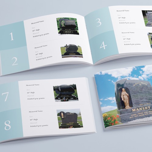 Create a memorial brochure Design by Shwin