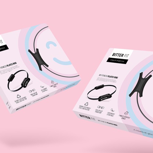 BitterFit Needs an Attention Grabbing and Perceived Value Increasing Packaging For Pilates Ring Diseño de LoudFrog