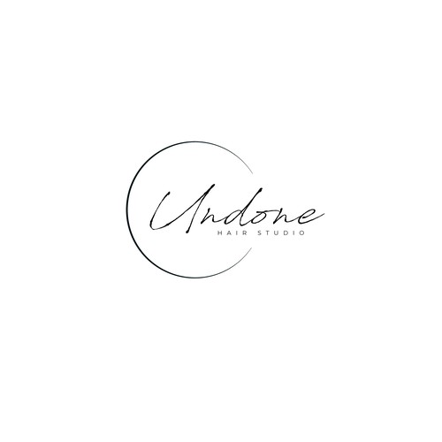 Luxury Hair Salon Logo and business card design Diseño de 9bstrokes™