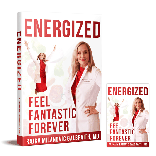 Design a New York Times Bestseller E-book and book cover for my book: Energized Diseño de EsoWorld