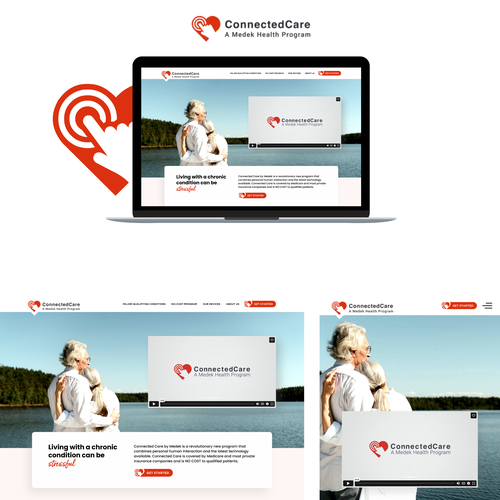 We need a stunning website redesign for Connected Care Design by -xxia-
