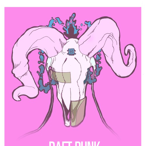 Design 99designs community contest: create a Daft Punk concert poster por PhilMitch