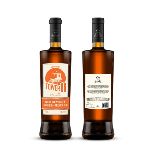 Design a new California Whiskey Label Design by JBW_DESIGN