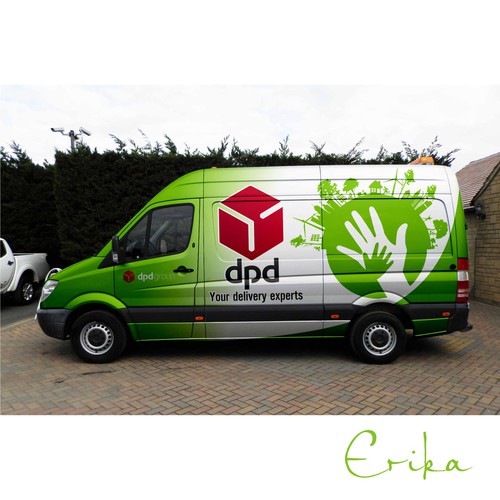 Car, truck or van wrap contest entry by ERIKA_design