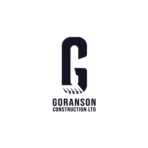 New company logo for booming excavation company. Design by QuickCrea™