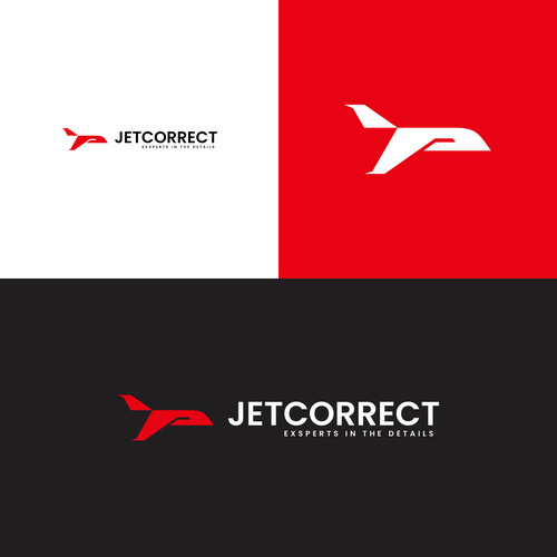 Jet Correct - Identity/Logo for Aviation Detailing Company - Unique Designs Apply! Design by [L]-Design™