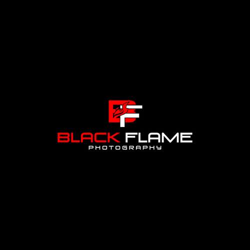 Cool, masculine Logo for company name „Black Flame” Design von Logologic™